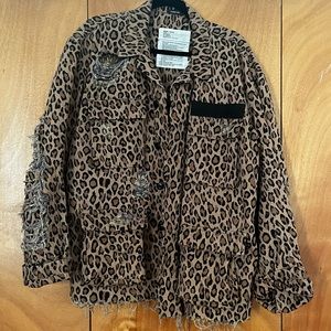 Shredded Leopard Abu Jacket